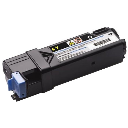 Cartouche laser de Marque DELL 59311037 Jaune Haute Capacité (2500pages)