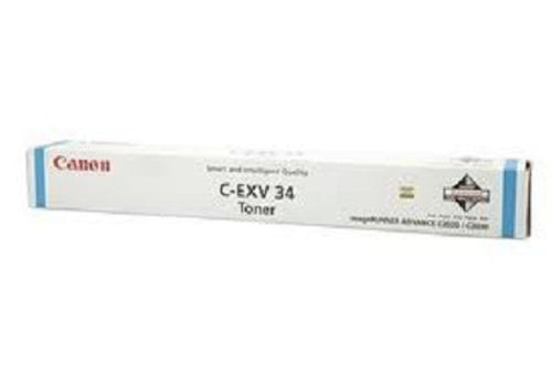 Cartouche Laser de Marque Canon CEXV34C (3783B002) Cyan - (19000 pages)