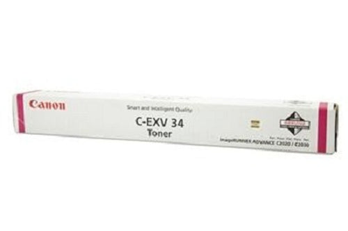 Cartouche Laser de Marque Canon CEXV34M (3784B002) Magenta - (19000 pages)