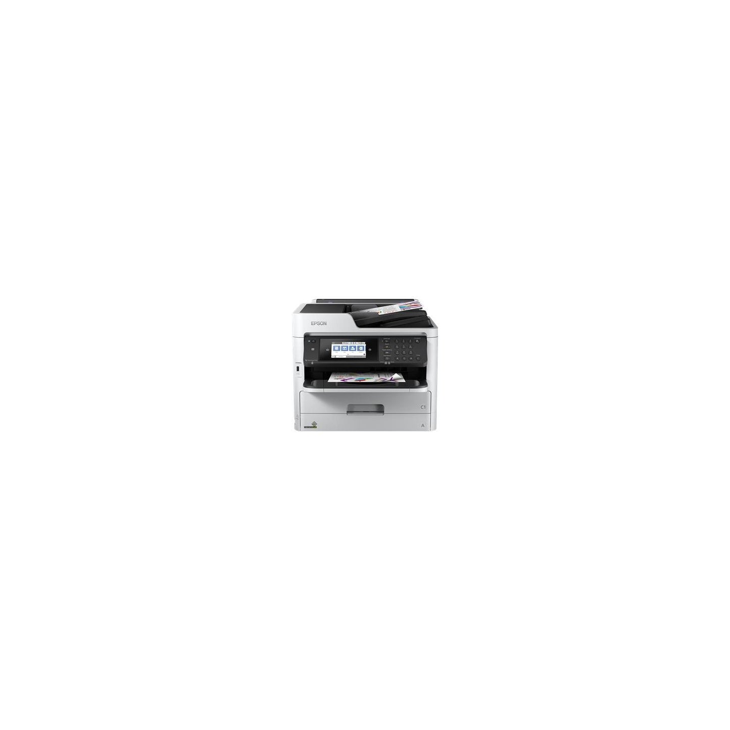 imprimante multifonctions - couleur - jet d'encre Ref constructeur : C11CG02401 Ecran tactile Imprimante / MFC/ Scanner : Oui Impression Recto Verso : R/V A4 Connectivite : Wifi, Entree USB, NFC (sans contact), USB, Reseau RJ-45,
