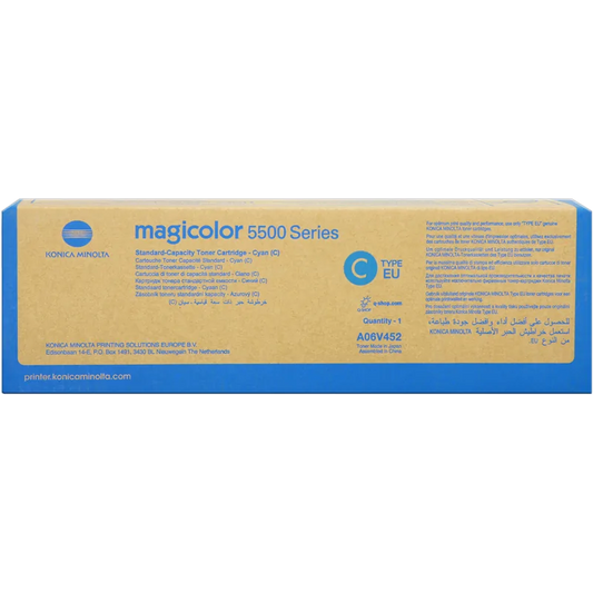 Cartouche laser de Marque Konica Minolta A06V452C Cyan (6 000pages)