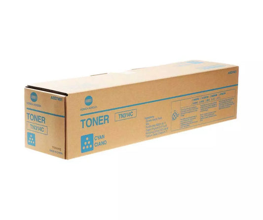 Cartouche Laser de Marque Konica Minolta TN314C Cyan (19000pages)