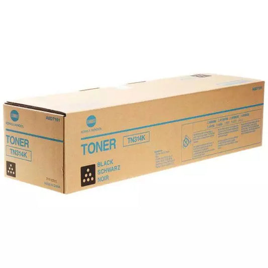 Cartouche Laser de Marque Konica Minolta TN314K Noir (24500pages)
