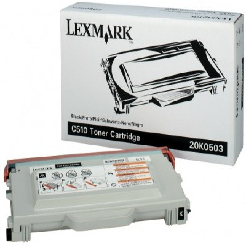 Cartouche Laser de Marque Lexmark 20K0503 Noir (3000 pages)
