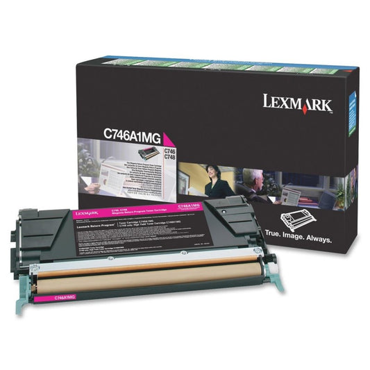 Cartouche Laser de Marque Lexmark C746H1MG Magenta (7 000pages)
