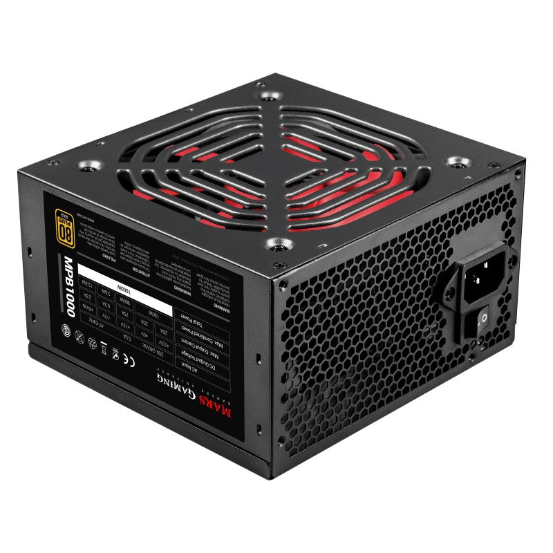 Alimentation ATX Mars Gaming MPB - 1000W (Noir)