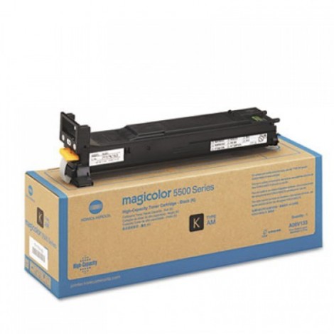 Cartouche Laser de Marque Konica Minolta A06V453 Cyan Haute Capacité (12 000pages)