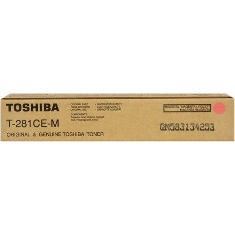 Cartouche Laser de Marque Toshiba T281CEM Magenta (10 000 pages)