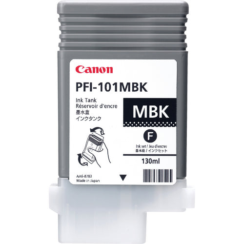 Cartouche Jet d'encre de Marque Canon PFI-101MBK Noir MAT 130ml