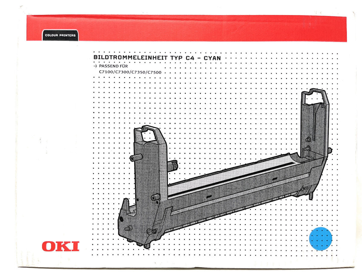 Tambour (drum) de Marque OKI 41962807 Cyan (23000 pages)