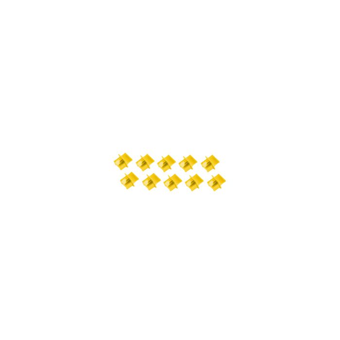 shiverpeaks Capuchon de protection pour fiche RJ45, jaune