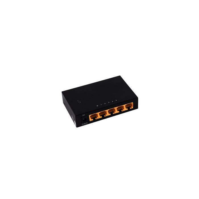 shiverpeaks Commutateur réseau, 5 ports, 1 G, noir