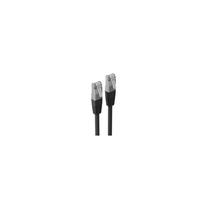shiverpeaks Patchkabel, Kat. 6, S/FTP, 15,0 m, schwarz