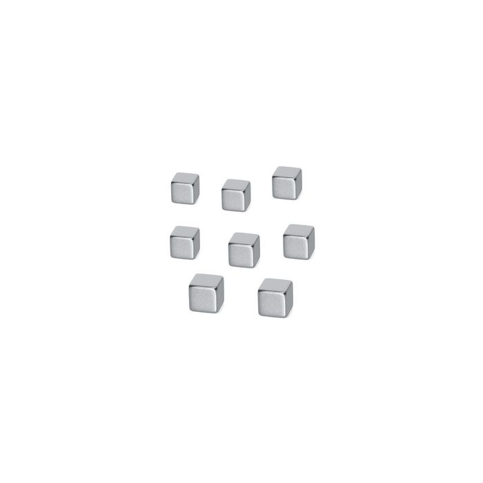 sigel Aimant en néodyme, dimensions: 10x10x10 mm, nickelé