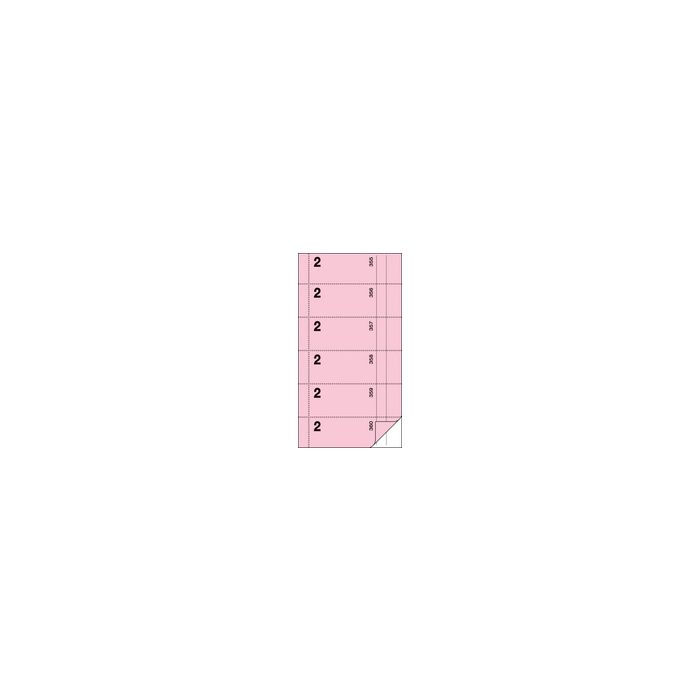 sigel Bloc de bons "Serveur no 2", rosé
