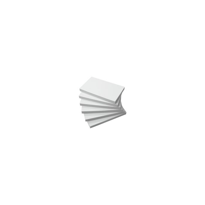 sigel Bloc-notes adhésif, 125 x 75 mm, uni, blanc