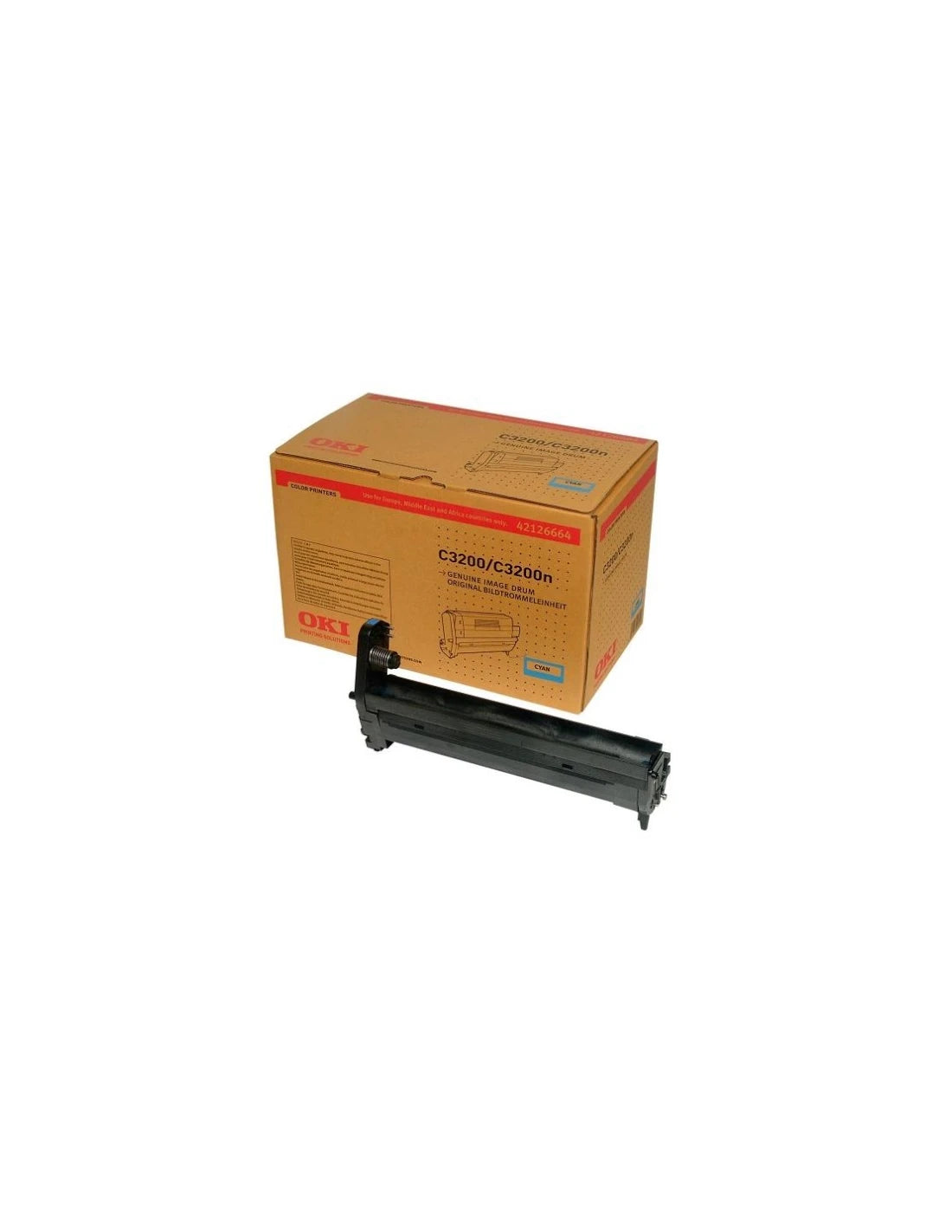Tambour (drum) de Marque Oki 42126664 Cyan (14 000 pages)