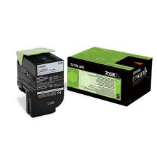 Cartouche Laser de Marque Lexmark 702K Noir (1 000 pages)
