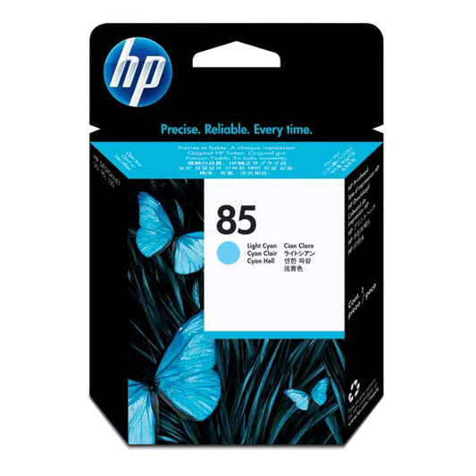Tête d'impression Jet d'encre de Marque HP C9423AE HP85 Cyan Clair (28 ml 2 400 pages)