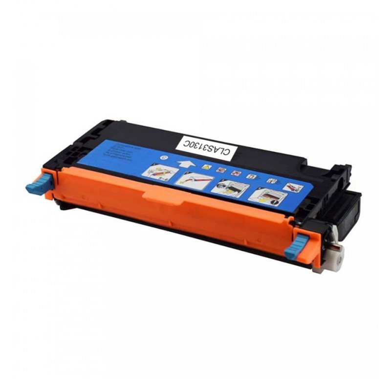 Cartouche Laser de Marque DELL 593-10290 (H513C) Cyan Haute Capacité (9 000 pages)