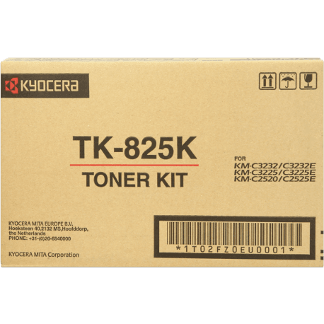 Cartouche Laser de Marque Kyocera TK-825K BLACK (15 000 pages)
