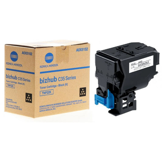 Cartouche laser de Marque Konica Minolta (TNP-27K) Noir (5 200 pages)