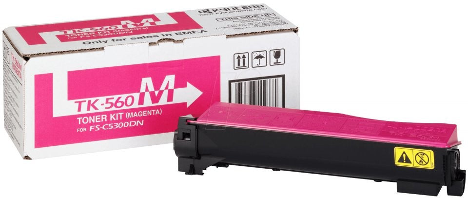 Cartouche Laser de Marque Kyocera TK-560M (10 000 pages) Magenta