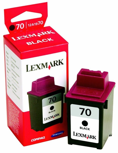 Cartouche Jet d'encre de Marque Lexmark 12A1970E Noir haute capacité (600 pages)