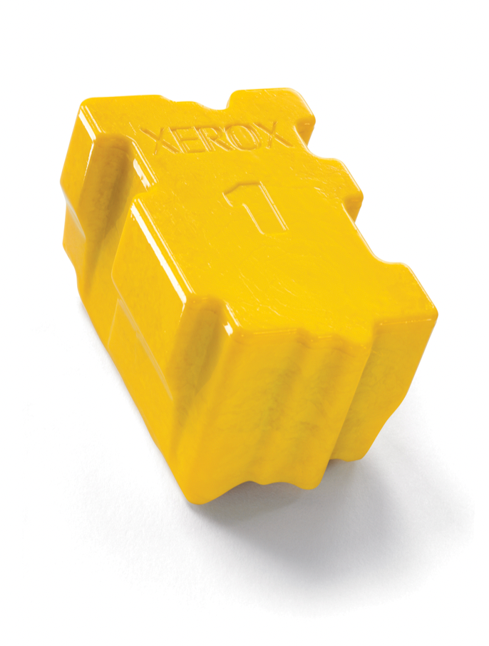 3 Color Stix Cartouches  Compatible d'encre solide XEROX 108R607 Jaune (3400 Pages)